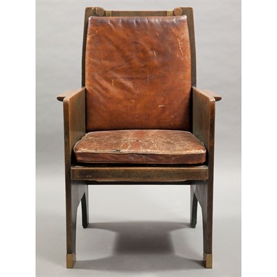 Lot 375 - Josef Hoffman Austrian, 1870-1956 Armchair,...