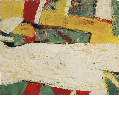 Lot 34 - George McNeil American, 1908-1995 Untitled Oil...