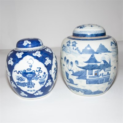 Lot 538 - Group of Four Chinese Blue and White Porcelain...