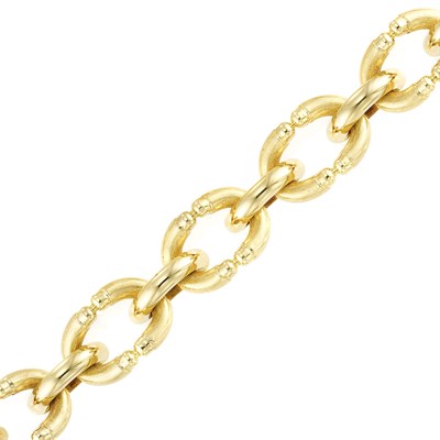 Lot 27 - Gold Link Bracelet