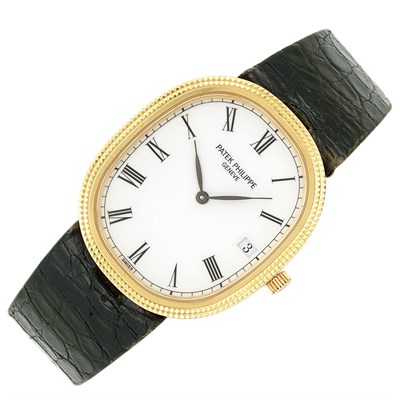 Lot 600 - Gentleman's Gold 'Ellipse' Wristwatch, Patek Philippe & Co.