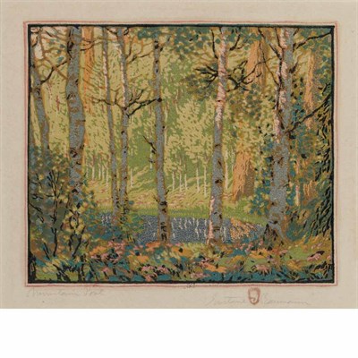 Lot 10 - Gustave Baumann (1881-1971) MOUNTAIN POOL...