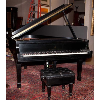 Lot 102 - Steinway & Sons Ebonized Grand Piano Model L,...