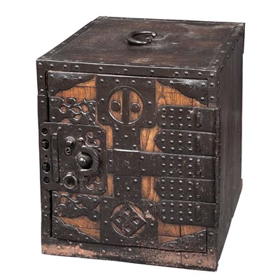 Lot 151 - Southeast Asian Patinated-Metal and Hardwood...
