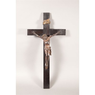 Lot 142 - Continental Patinated-Metal Corpus Late 19th...