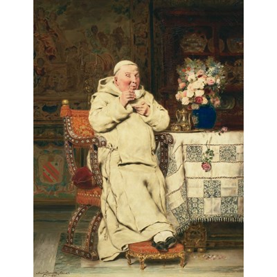 Lot 7 - Antonio Casanova y Estorach Spanish, 1847-1896...