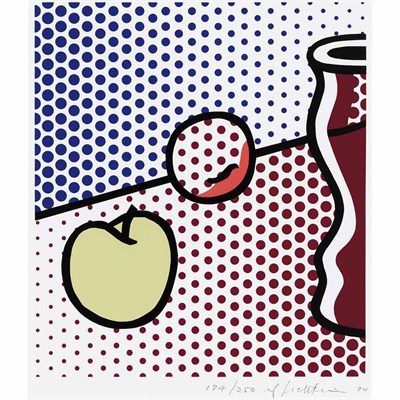 Lot 101 - Roy Lichtenstein STILL LIFE WITH RED JAR (C....