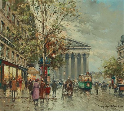 Lot 95 - Antoine Blanchard French, 1910-1988 Rue Royale,...