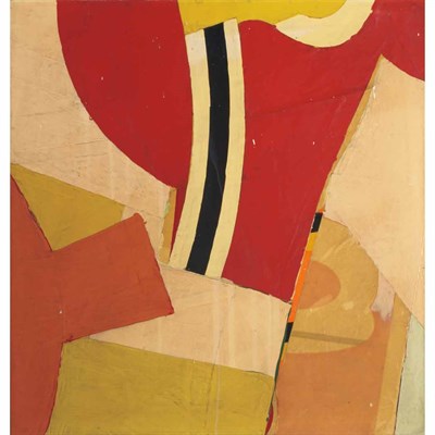 Lot 40 - John Grillo American, b. 1917 Untitled Oil and...