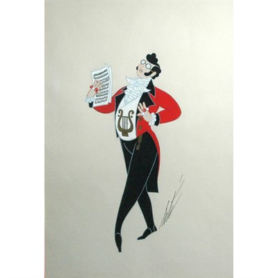 Lot 98 - Erte French, 1892-1990 The Tenor and The...