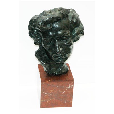 Lot 61 - Jules Jouant French, 1882-1921 Chopin Signed...