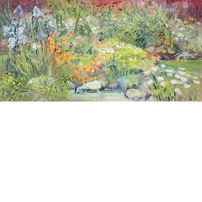 Lot 354 - Dorothy Knowles Canadian, b. 1927 Garden Pool,...