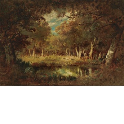 Lot 19 - Narcisse Virgile Diaz de la Pena French,...
