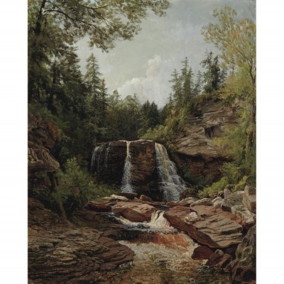 Lot 20 - John Ross Key American, 1837-1920 Landscape...