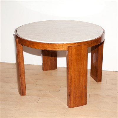 Lot 222 - In the Manner of Jule Leleu Side Table, second...