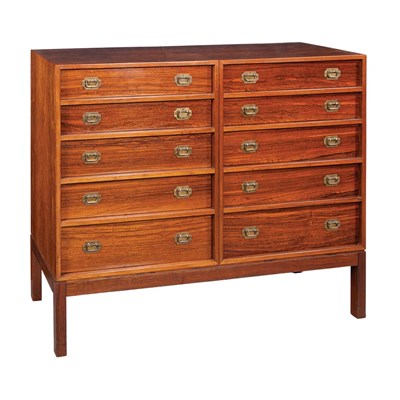 Lot 361 - Ole Wanscher Danish, 1903-1985 Double Chest,...