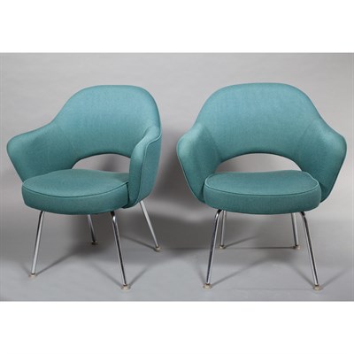 Lot 269 - Eero Saarinen Finnish, 1910-1961 Pair of...