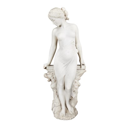 Lot 59 - Emilio Fiaschi Italian, 1858-1941 Standing...