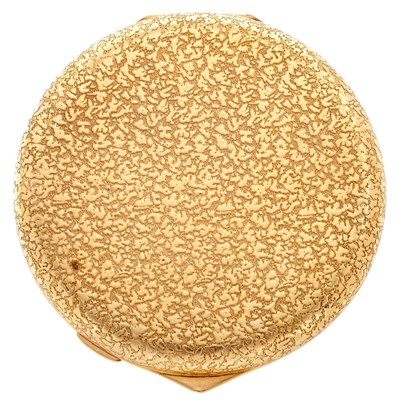Lot 287 - Gold Compact, Cartier