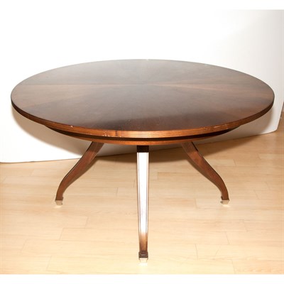 Lot 160 - Regency Style Mahogany Extension Dining Table...