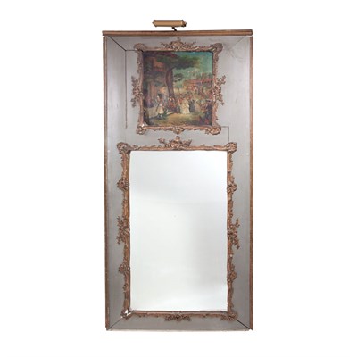 Lot 488 - Louis XV Style Painted Trumeau Late 19th/early...