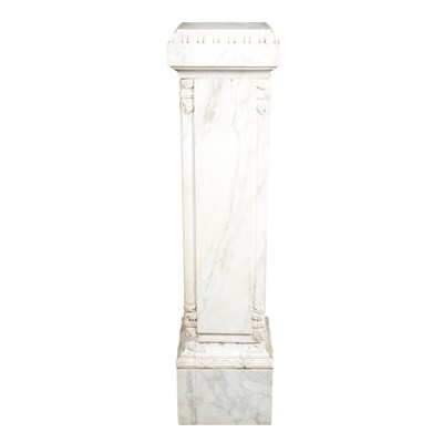 Lot 199 - Assembled Neoclassical Style Carved White...