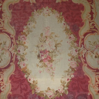 Lot 602 - Napoleon III Aubusson Carpet France, second...