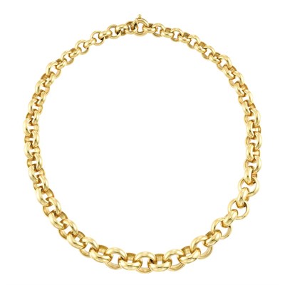 Lot 144 - Gold Link Necklace