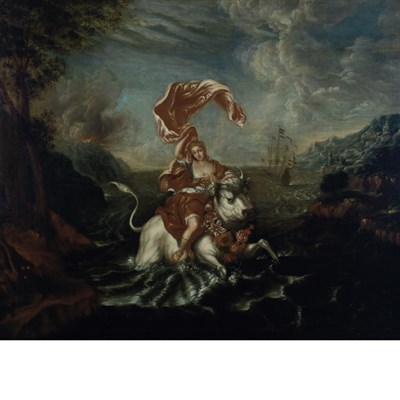 Lot 28 - North Italian School 17th Century The Rape of...