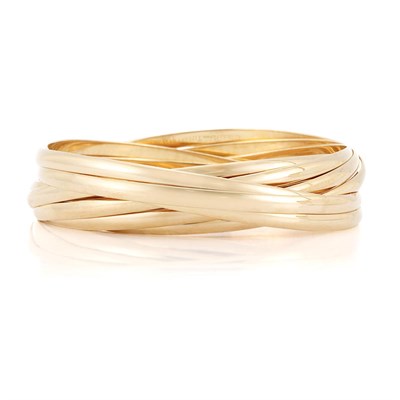 Lot 957 - Interlocking Bangle Bracelet, Tiffany & Co., Paloma Picasso