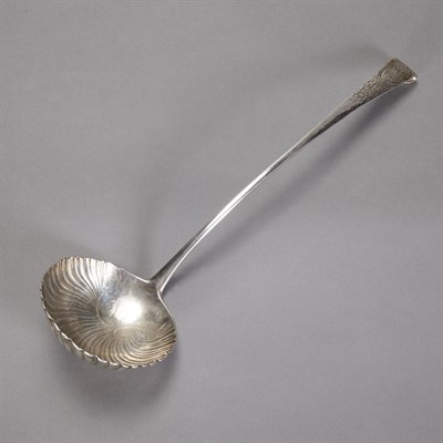 Lot 364 - Irish Silver Ladle Possibly Joseph Cullen,...