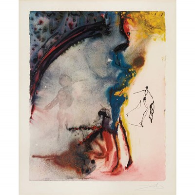 Lot 57 - Salvador Dali TAUROMACHIE III (F. 68-12-3;...