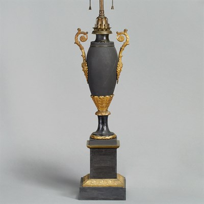 Lot 546 - Neoclassical Style Painted and Gilt-Metal...