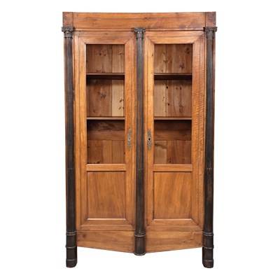 Lot 259 - Continental Neoclassical Part Ebonized Walnut...