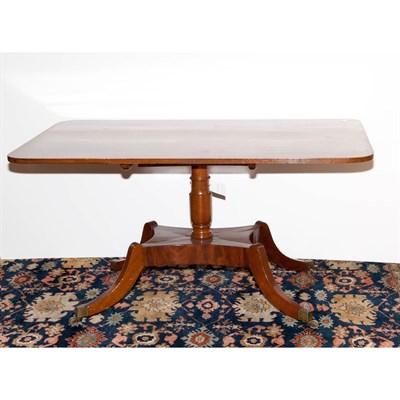 Lot 521 - Regency Style Mahogany Breakfast Table Height...