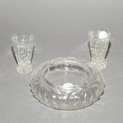 Lot 424 - Group of Galle Glass Articles Circa 1900...