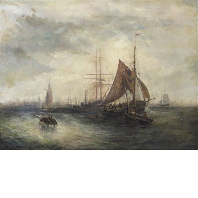 Lot 16 - Continental School 19th Century A Turbulent...