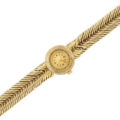 Lot 479 - Lady's Gold Wristwatch, Van Cleef & Arpels, France