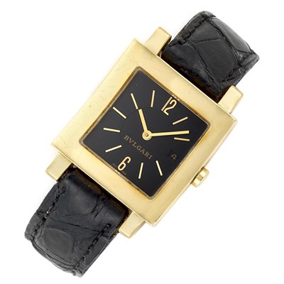 Lot 31 - Gold Wristwatch, Bulgari