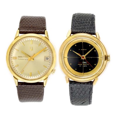 Lot 533 - Gentleman's Gold 'Accutron' Wristwatch, Bulova, Tiffany & Co. and Gold Wristwatch, France