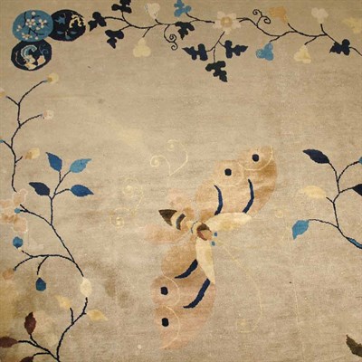 Lot 545 - Chinese Carpet China, circa 1920 The buff...