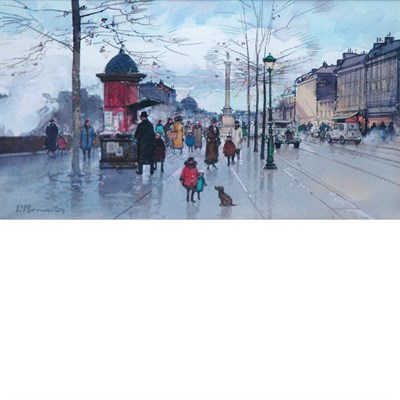 Lot 93 - Paul Renard French, 1941-1997 Place de la...