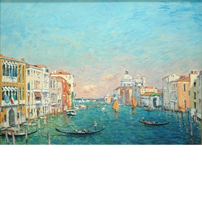 Lot 84 - Niek van der Plas Dutch, b. 1954 Venetie...