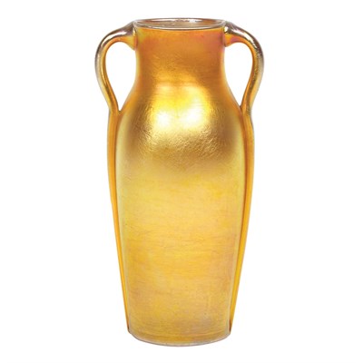 Lot 458 - Tiffany Favrile Glass Cabinet Bud Vase Circa...