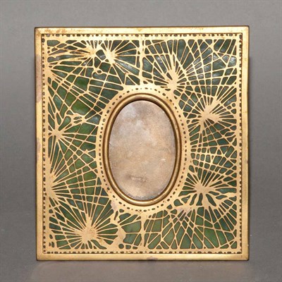 Lot 461 - Tiffany Studios Gilt-Bronze and Favrile Glass...