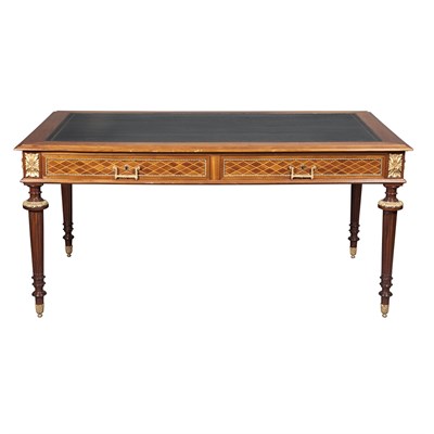 Lot 508 - Louis XVI Style Gilt-Metal Mounted Parquetry...