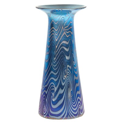 Lot 442 - Durand Art Glass King Tut Vase Circa 1925-30...