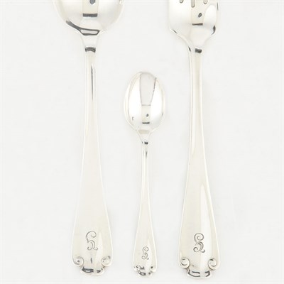 Lot 232 - Assembled Tiffany & Co. Sterling Silver...