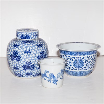 Lot 456 - Group of Asian and English Blue & White...