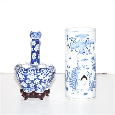 Lot 329 - Group of Chinese and Japanese Blue & White...